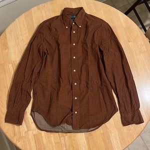 Vintage Red Gitman Bros Paisley Shirt